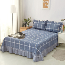 Lace sheets Single ruffle cotton single double bed cover Cotton bed skirt sheets 1 5 1 8m meter bed