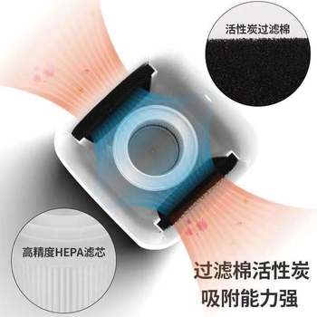 Air purifier for household dust removal and second-hand smoke filtering