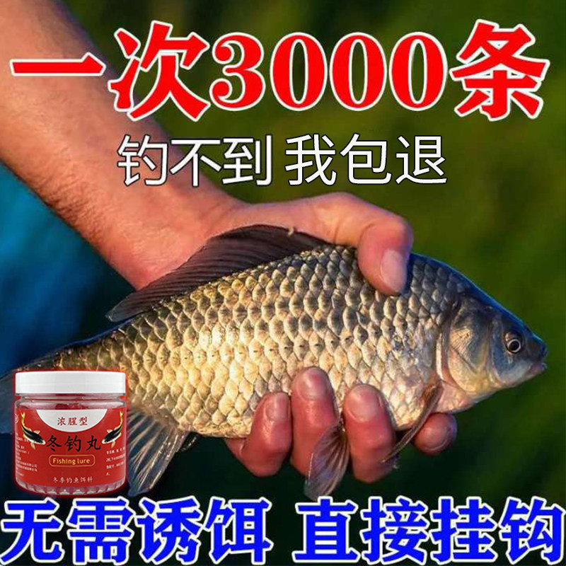 Winter fishing ball autumn and winter wild fishing fishing bait bait crucian carp carp grass carp kill fish bait fishing equipment - Taobao