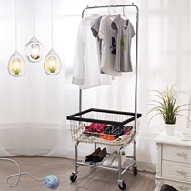 Benefits Multi-home clothes hanger Home hanging clothes hanger floor bedroom shelters Easy clothes rack mobile cart accommodating