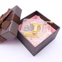 Music box Hand - shake creative DIY Valentines Day birthday present lovely and delicate to friends and girls