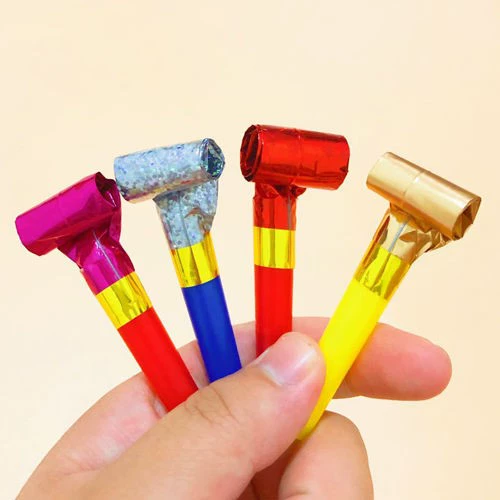 Креативная детская игрушка, милый свисток, воздушный шар, детское вечернее платье, мегафон, подарок на день рождения