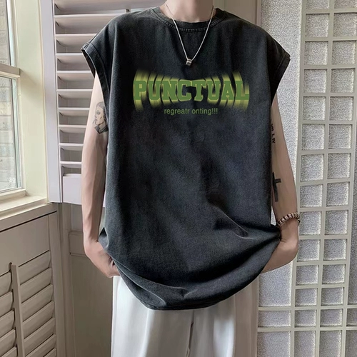 Tide, летний жилет, трендовая спортивная футболка без рукавов