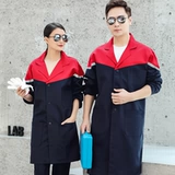 Длинная униформа медсестры для работы, износостойкий лонгслив, длина макси, увеличенная толщина, делается под заказ