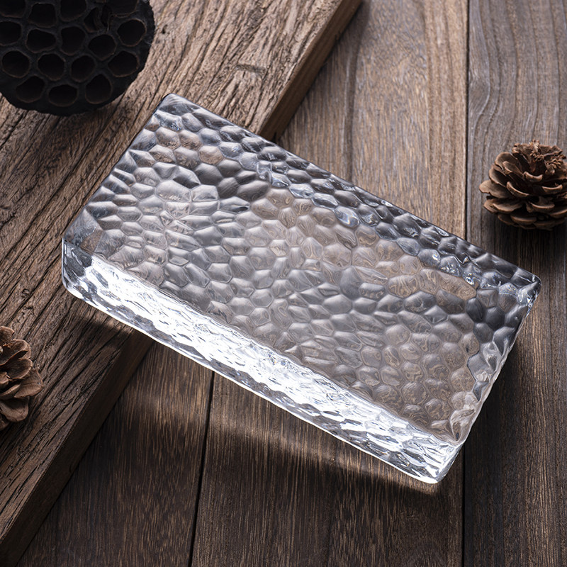 Cellular Face Crystal Glass Brick Partition Wall Hotel Bar Sample House Display Centre Hotel Bar KTV