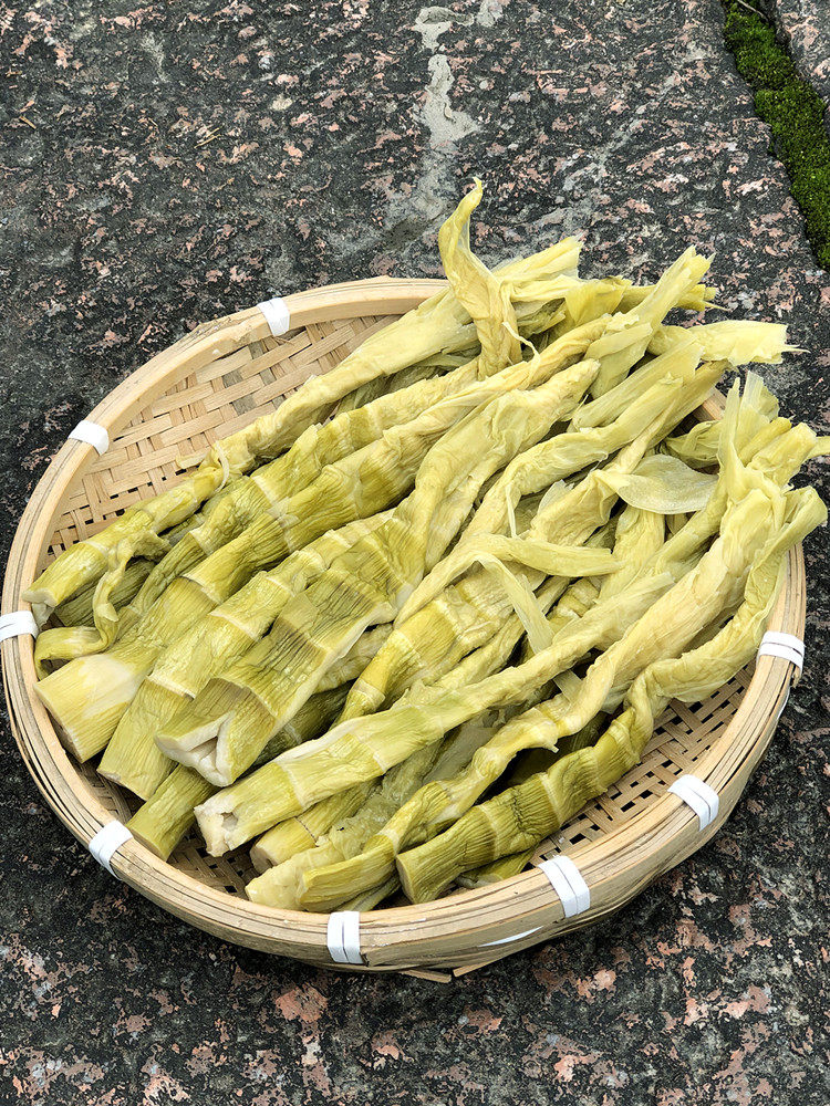 Huangshan flat-pointed bamboo shoots Premium tender-headed bamboo shoots Fresh Thunder bamboo Shoots Hand-torn bamboo shoots Pickles Homemade bamboo shoots Salt bamboo shoots Five pounds of bamboo shoots