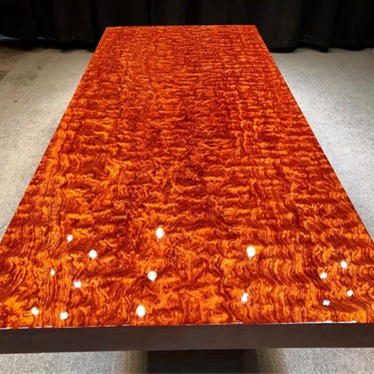 Size: 252*108*10 2 bar flower solid wood slab full square