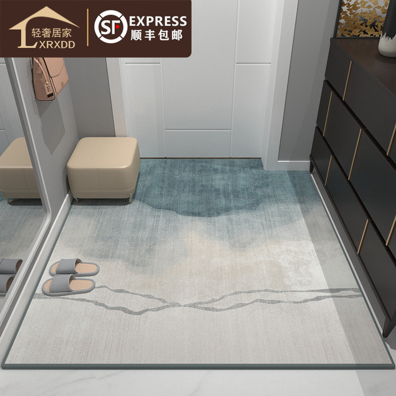 Enter the doormat Entrance Doormat Living-room Can Cut Door Cushion Light Extravagant Modern Custom-made Door-to-door Carpets