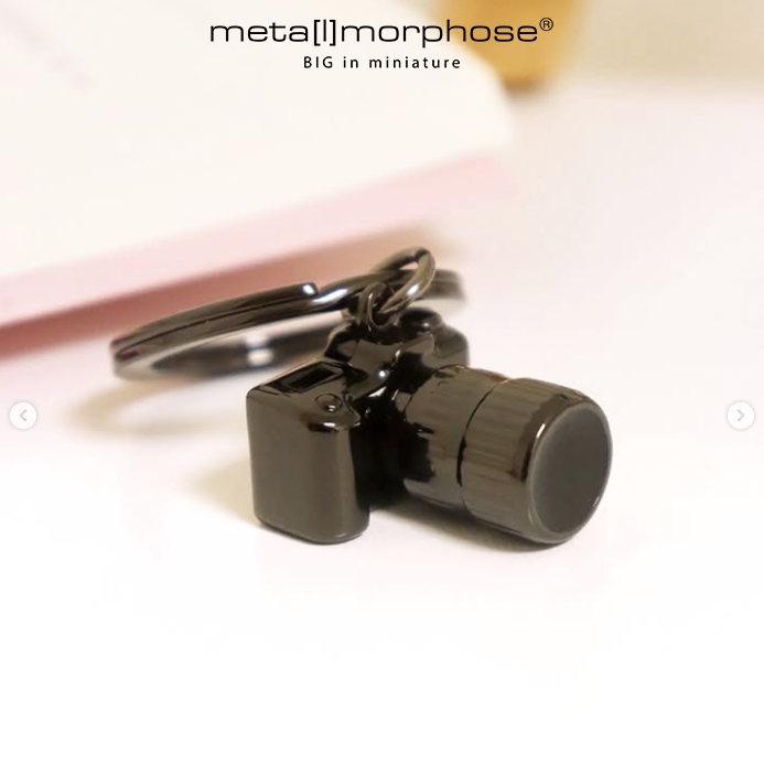 Belgian Brand Retro Camera Slr Alloy Keychain Pendant Original Birthday Gift High-End Mini Version
