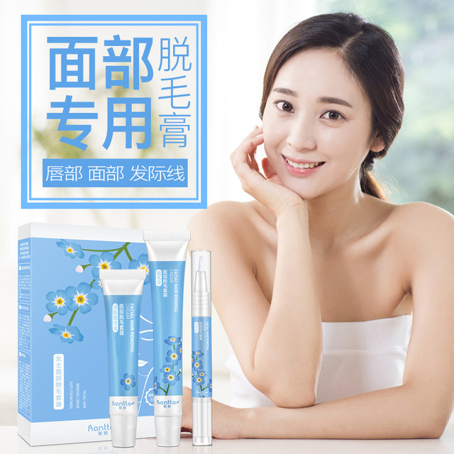 Wei Ya recommends hair removal cream for women's beards, mustache, lip hair, lips, face, face, men and women
