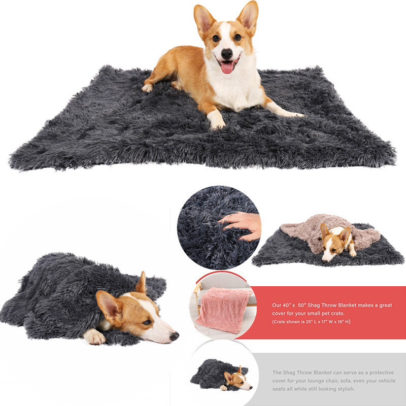 Dog Mat Winter Warm Dog mat Double Pet Blanket Small Middle Large Canine Winter Cover Mat Kitty Sleeping Mat