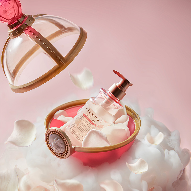 (Shop broadcast exclusive) Japanese claynal Pengpai amino acid-free silicone oil cherry blossom fragrance shampoo
