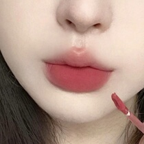 Light gray pink ~ matte velvet soft mist lip cream lip mud autumn and winter milk coffee color nude color affordable for students without makeup
