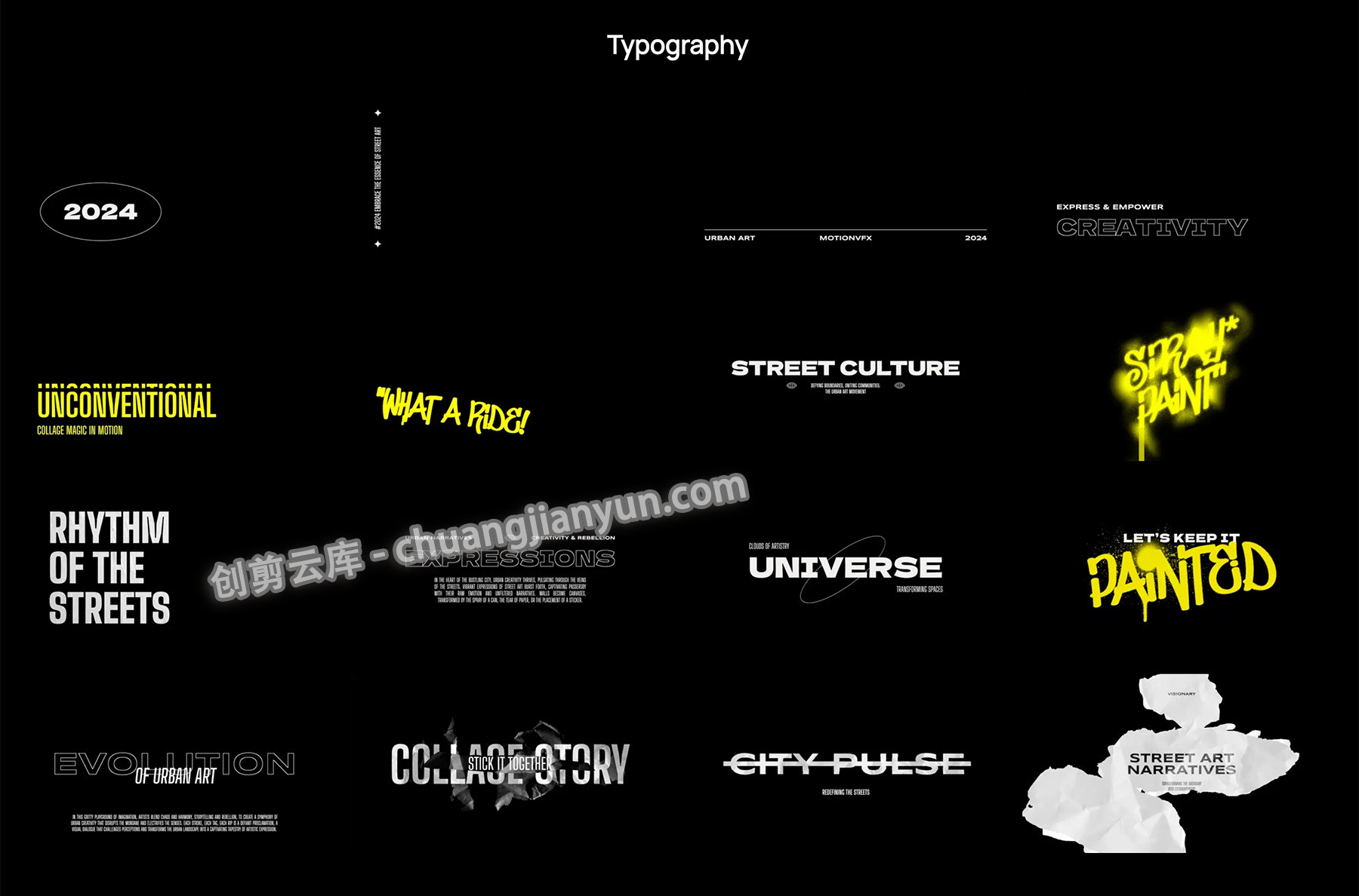 MotionVFX - mCollage Paper Rip 83种潮流前卫时尚美学趣味撕纸塑料纹理涂鸦笔画拼贴元素/标题文本动画/贴纸动画/宝丽来照片视频叠加效果转场过渡FCPX插件