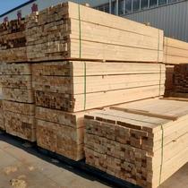 Shanghai construction woodwork local wooden bridge sleepers pad engineering square timber springboard small wooden strips pine logs