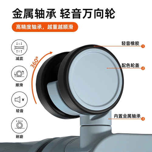 Вместительный и большой чемодан для путешествий, 20 дюймов