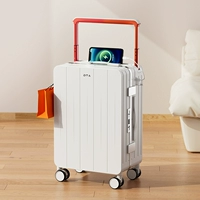 DTA Вместительный и большой прочный чемодан для путешествий, 20 дюймов, 24 дюймов