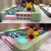 Early education combination long childrens paradise soft stool ocean ball pool sand pool soft-packed fence soft kindergarten sofa