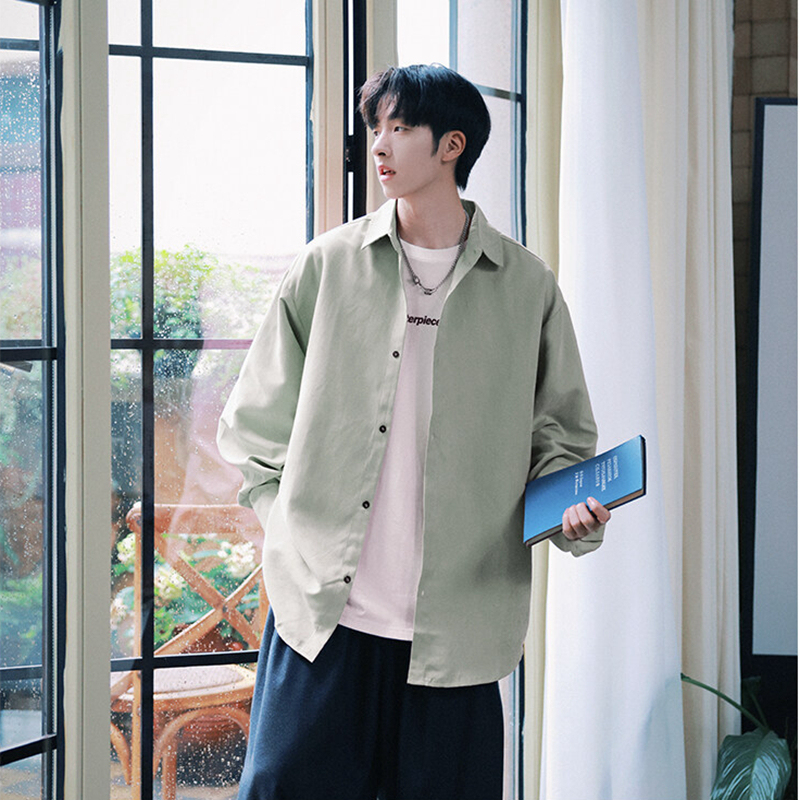 Coats Worn by High School Students, Men's Shirts Without Metal, Sun-Protective Long-Sleeved Tops, Thin Coats Specifically for the College Entrance Examination