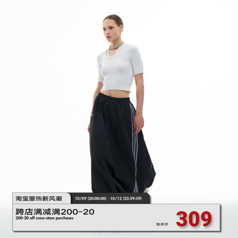 FIRST FLOOR sporty umbrella dress profile movement sensation beamline hem 100 lap umbrella skirt-Taobao