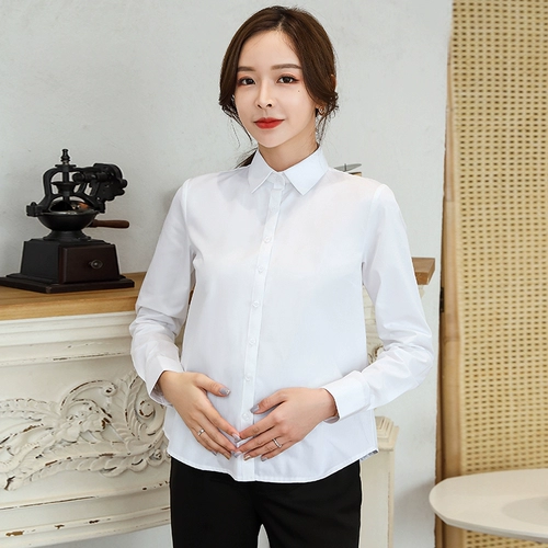 Рубашка для беременных, комбинезон, оверсайз, короткий рукав