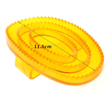 Horse brush soft rubber brush massage brush stable supplies Rocky harness 8801014