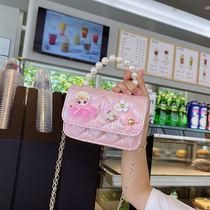 Child Pack Virgin Ocean Fashion Princess Pearl Hands Carry Zero Wallet Cute Girl Twill Satchel Bag Baby Little Backpack