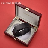 Calowe Kolevn мужской кожаный ремень, беззубая автоматическая пряжка чистая кожаная ремень подлинные брюки