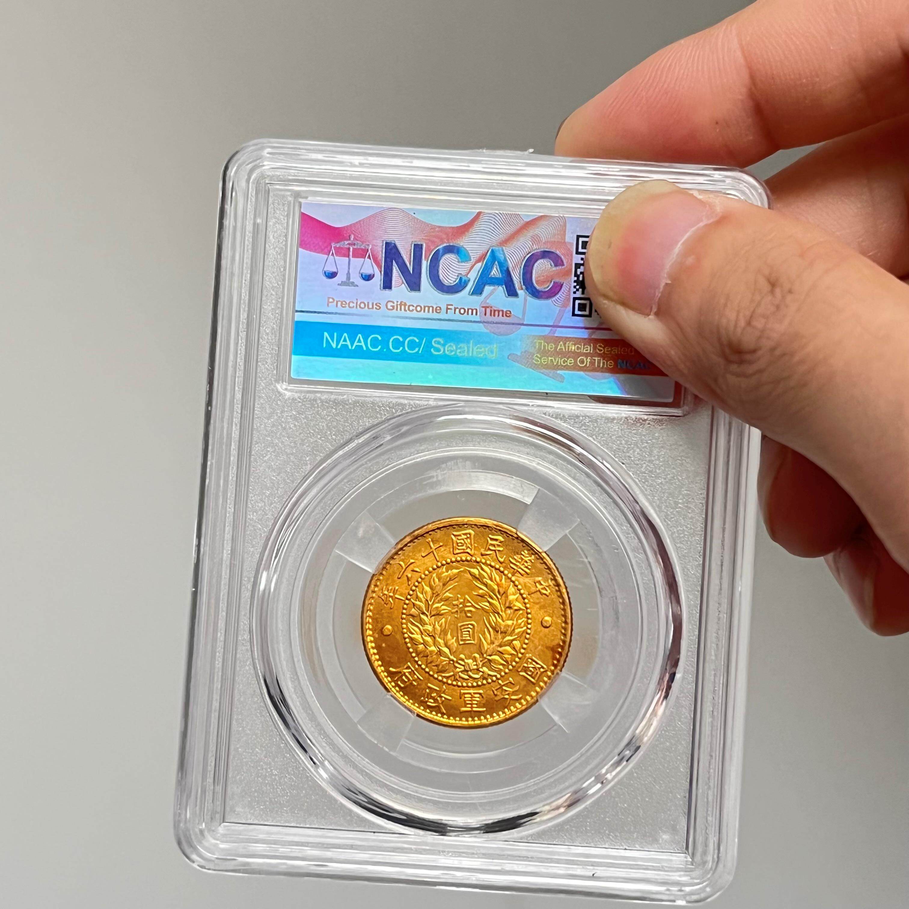 张作霖军阀像鎏金金币十元：古玩收藏界的神秘宝藏，扫码即查真伪-金币-淘宝百科网