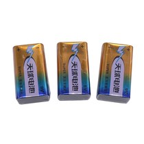 Section 3 Festival 9 V square flat battery 6F22S Wireless microphone Toy remote control Wanuse table tester 9V battery