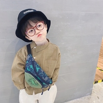 Children Fashion personality Oblique Satchel Bag Boy Chest Bag Dinosaur Pocket Kids Outdoor Small Backpack Casual Zero Money Bag Bag