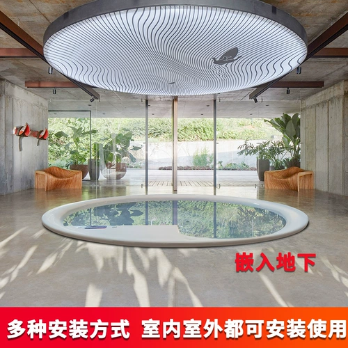 На открытом воздухе круглое серфинг массаж ванна вилла с умной постоянной температурой спа -сало