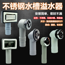 Adapted Nine Shepherd TOTO Koller Stainless Steel Sink Overflow Port Accessories Slate Quartz Stone Pool Spillway Square