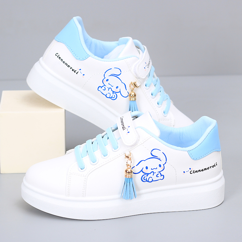 Girls' White Sneakers 2026 Spring and Autumn New Breathable Young Girl Sneakers Student Sports Shoes Soft-Soled Children's Shoes Casual Shoes Girls' White Sneakers 2026 Spring and Autumn New Breathable Young Girl Sneakers Student Sports Shoes Soft-Soled Children's Shoes Casual Shoes