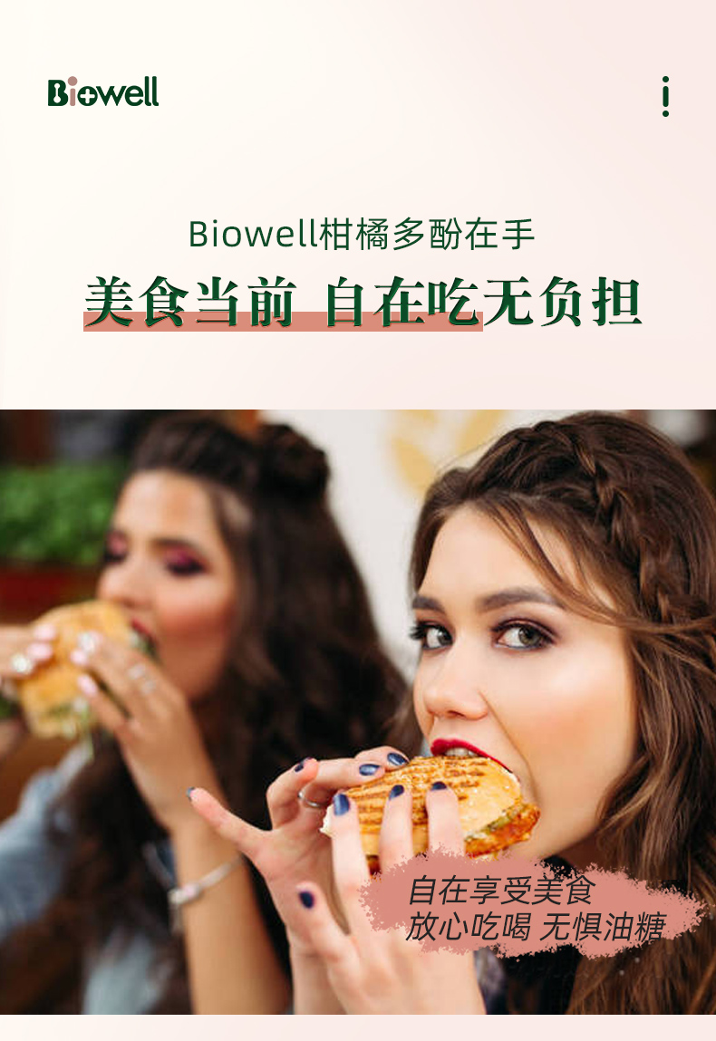 Biowell柑橘多酚嗨吃片