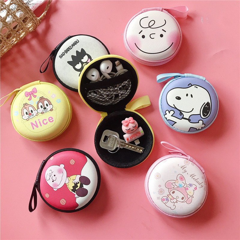 Suitable for Earphone Cable Storage Box, Cartoon Eva Protective Box, Power Cord, Charging Head, Coin Purse