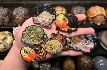 (Shipping within 48 hours) Cartoon Turtle Themed Refrigerator Magnet Turtle Peripheral Gifts Alligator Land Turtle Water Turtle