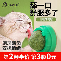 Catnip ball, cat toy, self-stimulation and boredom relief for kittens and cat supplies, cat grass ball, molar stick, artifact, cat teasing stick