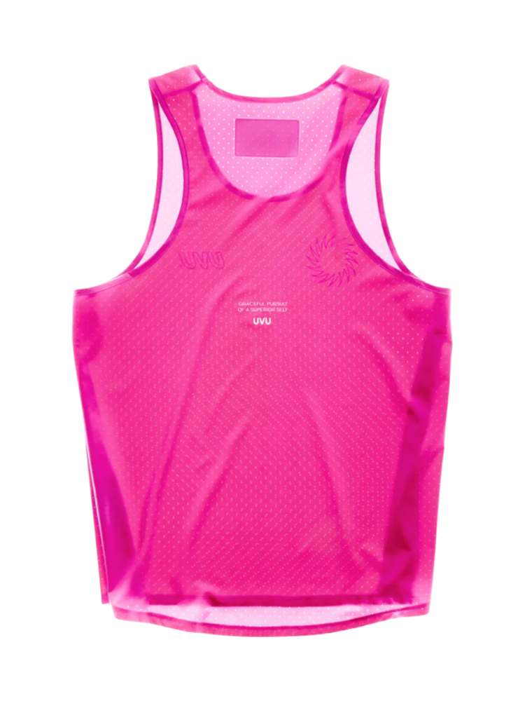 Uvu running vest: breathable and sweat-wicking, with perforated