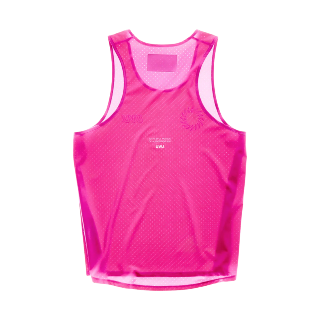 UVU Running Vest ランニングウェア ベスト Uvu running vest: breathable and sweat-wicking, with perforated