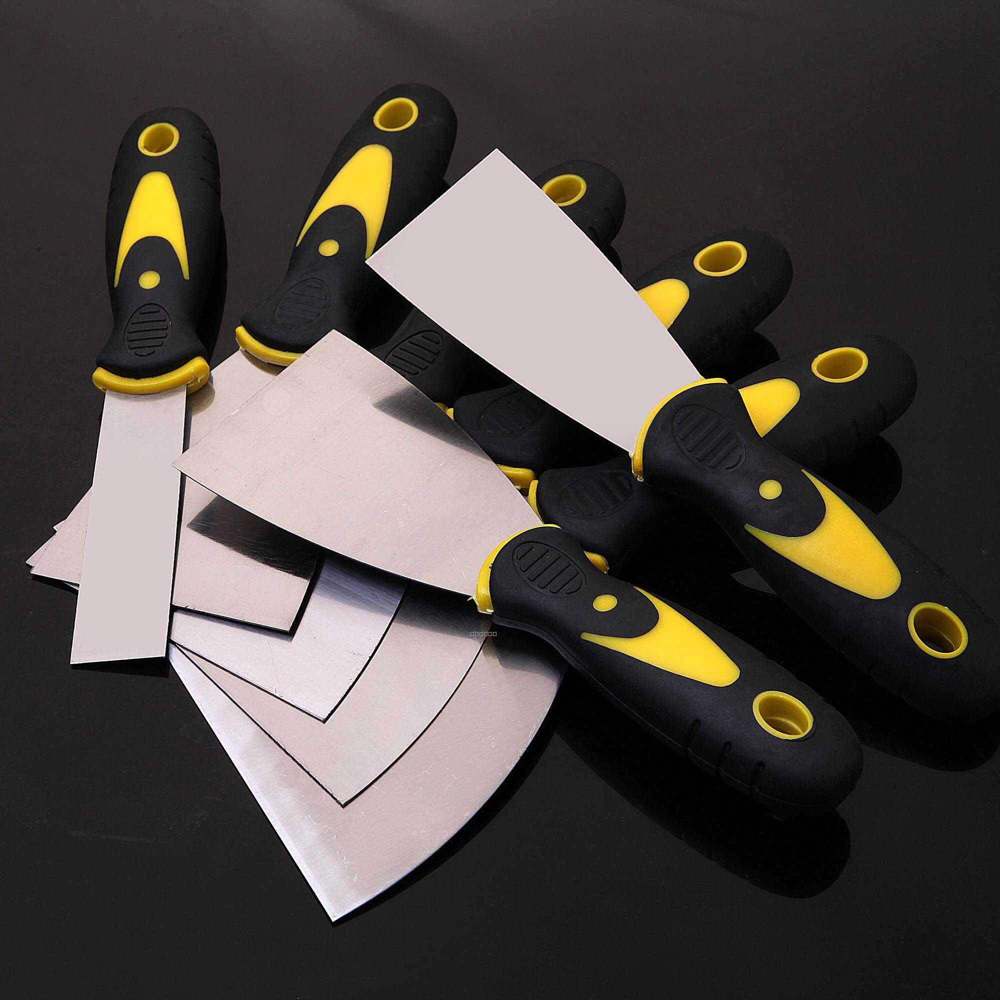 Factory direct selling thickened putty knife scraping knife shovel cleaning knife scraper plastering knife shovel wall knife batch soil knife