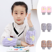 Threaded sleeve children girls cute sleeve small middle childhood sleeve hands winter boy girl sleeve student