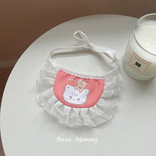 Нагрудник, слюнявчик, регулируемый шарф