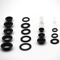 Hualian plastic air eye buckle hollow rivet eye buckle canvas bag buckle nylon buckle thickened transparent tarpaulin buckle shoe box