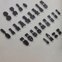 Hualian plastic bell with sling rope buckle clothing accessories link for sample only send SF to pay