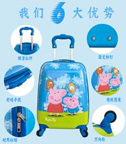 New children luggage case men's and women's cartoon suitcase children pull rod 16 inch 18 inch suitcase baby luggage
