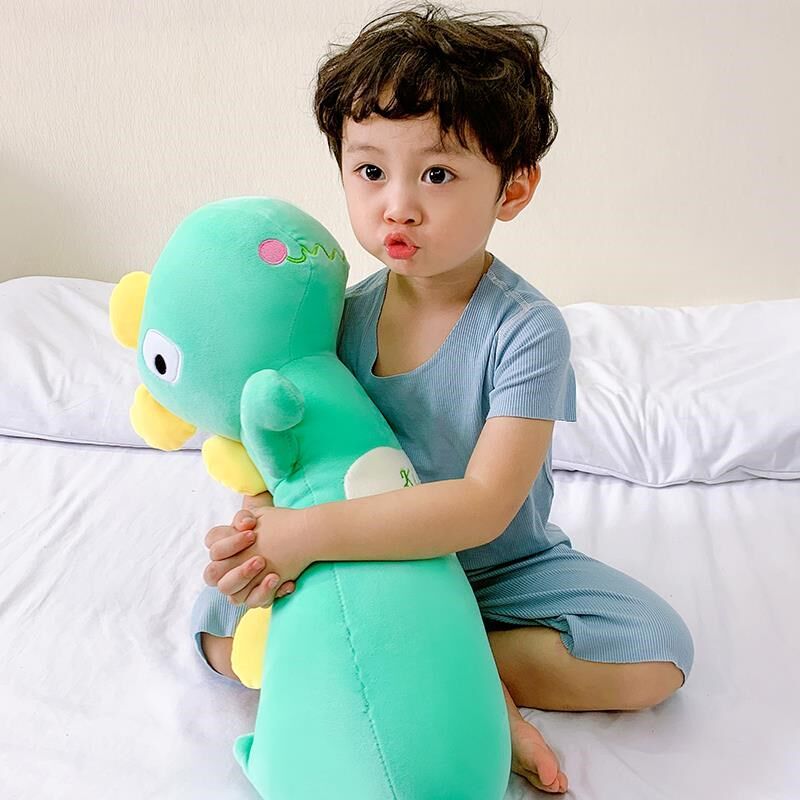 Super soft dinosaur doll doll plush toy sleeping pillow girl child comfort bed boy birthday gift