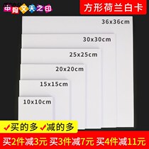 Square Dutch white cardboard color lead marker pen Oil painting newspaper 185g 260g 4K8K hard cardboard hand-painted