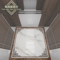 New Chinese lift Tile Set made motif into the house Entrance Gate Living Room Villa Entrance Marble Parquet and Floor Tiles Moulding