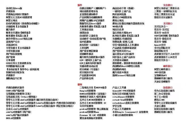 魔方财务 – 魔方系统应用插件_共有100+款插件